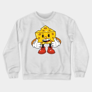 Smiley Cheese Crewneck Sweatshirt